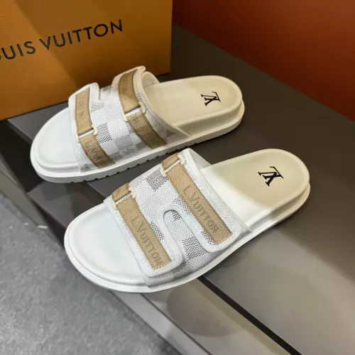 Louis Vuitton Slippers For Men #1303815 $56.00 USD, Wholesale Replica Louis Vuitton Slippers