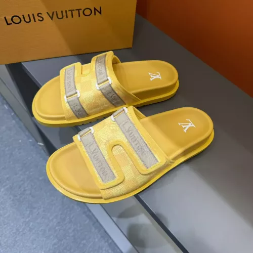 Louis Vuitton Slippers For Men #1303819 $56.00 USD, Wholesale Replica Louis Vuitton Slippers