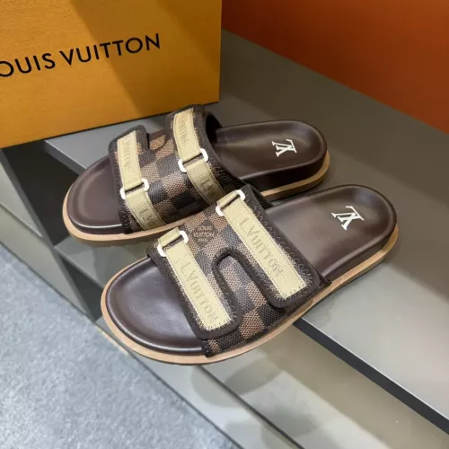 Louis Vuitton Slippers For Men #1303822 $56.00 USD, Wholesale Replica Louis Vuitton Slippers