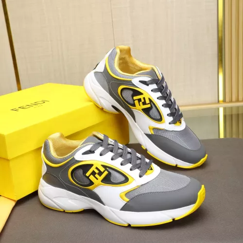 Replica Fendi Casual Shoes For Men #1303841 $88.00 USD for Wholesale