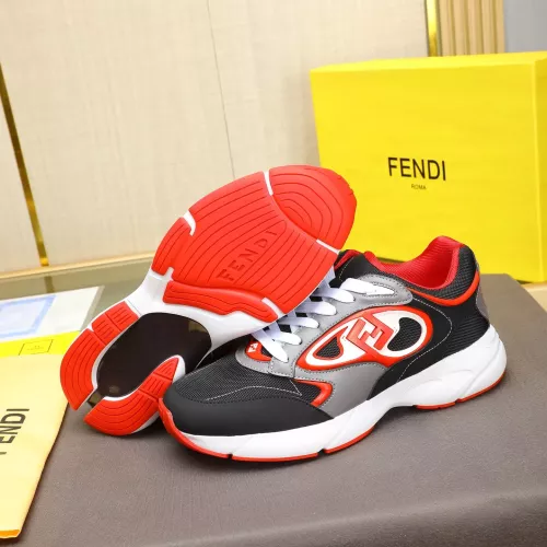 Replica Fendi Casual Shoes For Men #1303842 $88.00 USD for Wholesale