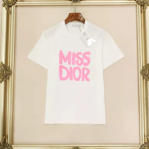 Christian Dior T-Shirts Short Sleeved For Women #1303890 $48.00 USD, Wholesale Replica Christian Dior T-Shirts