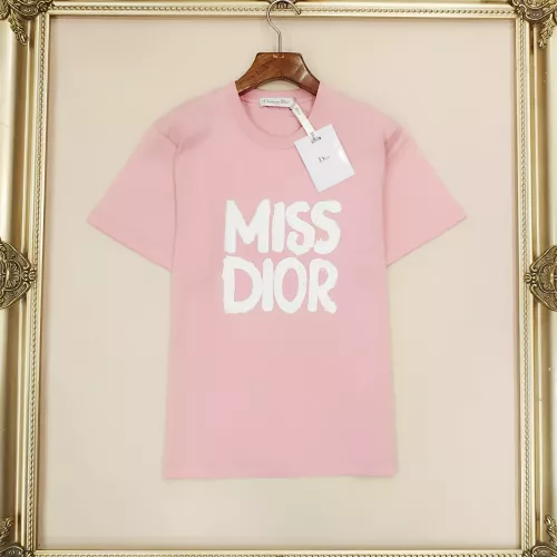 Christian Dior T-Shirts Short Sleeved For Women #1303891 $48.00 USD, Wholesale Replica Christian Dior T-Shirts