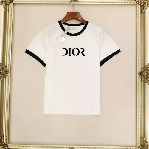 Christian Dior T-Shirts Short Sleeved For Women #1303894 $48.00 USD, Wholesale Replica Christian Dior T-Shirts