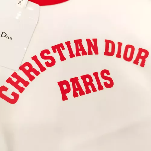 Replica Christian Dior T-Shirts Short Sleeved For Women #1303898 $48.00 USD for Wholesale