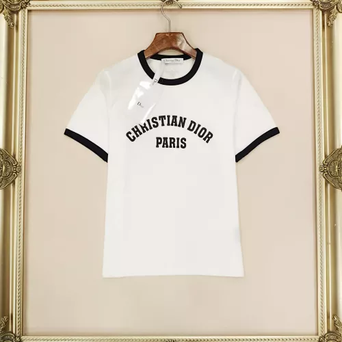 Christian Dior T-Shirts Short Sleeved For Women #1303899 $48.00 USD, Wholesale Replica Christian Dior T-Shirts