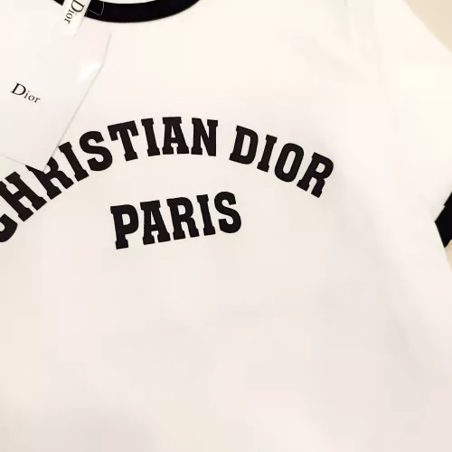 Replica Christian Dior T-Shirts Short Sleeved For Women #1303899 $48.00 USD for Wholesale