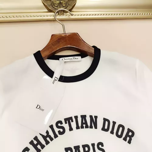 Replica Christian Dior T-Shirts Short Sleeved For Women #1303899 $48.00 USD for Wholesale