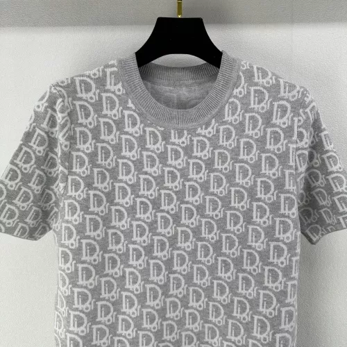 Replica Christian Dior T-Shirts Short Sleeved For Women #1303903 $80.00 USD for Wholesale