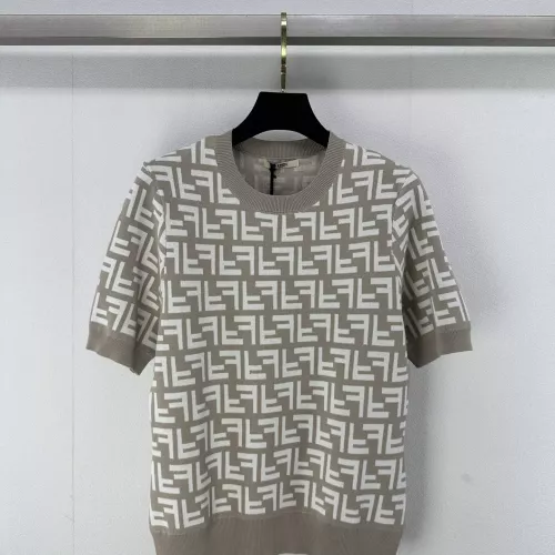 Fendi T-Shirts Short Sleeved For Women #1303905 $76.00 USD, Wholesale Replica Fendi T-Shirts