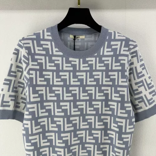 Replica Fendi T-Shirts Short Sleeved For Women #1303906 $76.00 USD for Wholesale