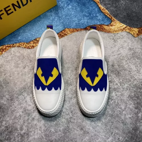 Replica Fendi Casual Shoes For Men #1303930 $76.00 USD for Wholesale