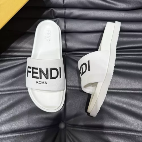 Fendi Slippers For Men #1303933 $56.00 USD, Wholesale Replica Fendi Slippers