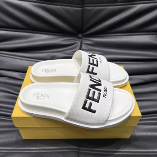 Replica Fendi Slippers For Men #1303933 $56.00 USD for Wholesale