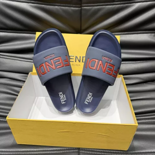 Replica Fendi Slippers For Men #1303935 $56.00 USD for Wholesale