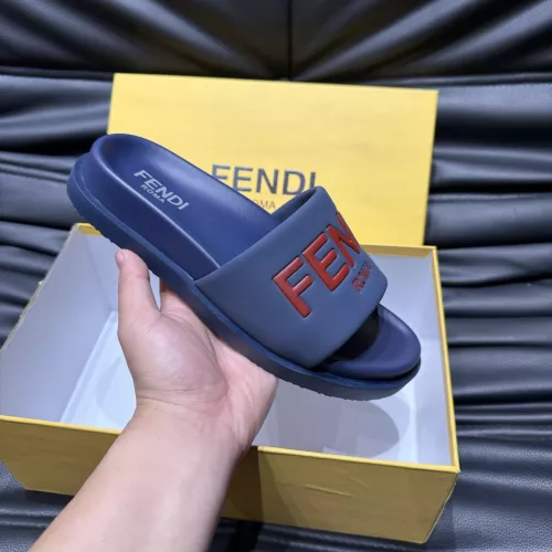 Replica Fendi Slippers For Men #1303935 $56.00 USD for Wholesale