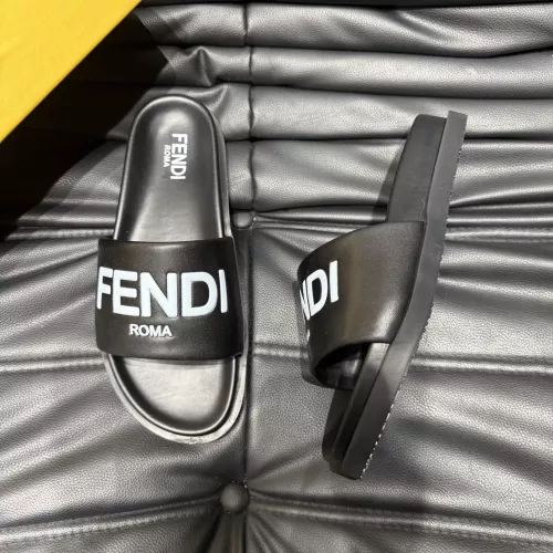 Fendi Slippers For Men #1303936 $56.00 USD, Wholesale Replica Fendi Slippers