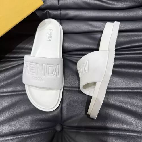 Fendi Slippers For Men #1303937 $56.00 USD, Wholesale Replica Fendi Slippers