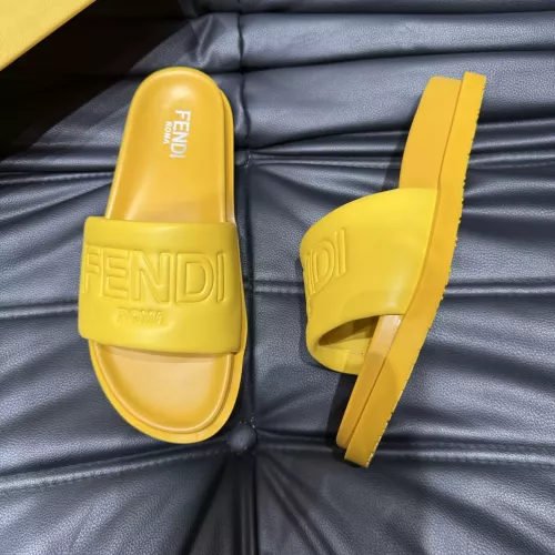 Fendi Slippers For Men #1303938 $56.00 USD, Wholesale Replica Fendi Slippers