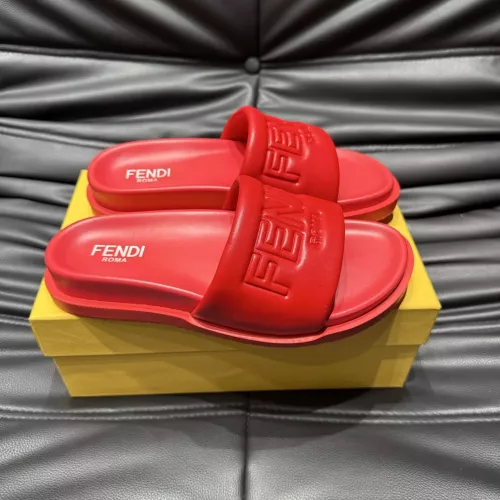 Replica Fendi Slippers For Men #1303940 $56.00 USD for Wholesale