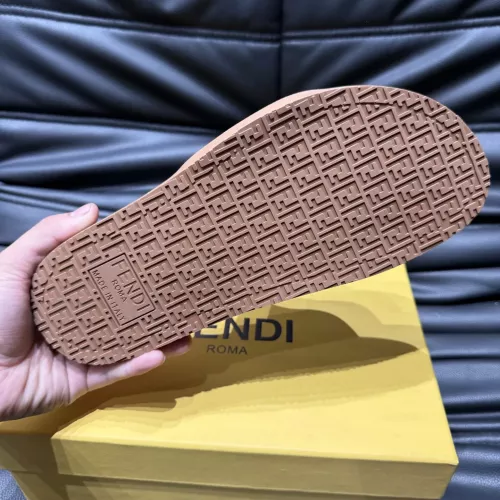 Replica Fendi Slippers For Men #1303941 $56.00 USD for Wholesale