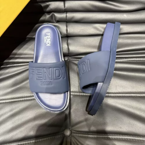 Fendi Slippers For Men #1303945 $56.00 USD, Wholesale Replica Fendi Slippers