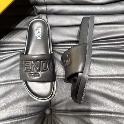 Fendi Slippers For Men #1303946 $56.00 USD, Wholesale Replica Fendi Slippers