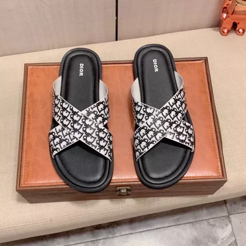 Christian Dior Slippers For Men #1303947 $45.00 USD, Wholesale Replica Christian Dior Slippers