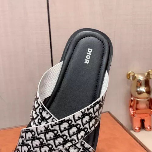 Replica Christian Dior Slippers For Men #1303947 $45.00 USD for Wholesale