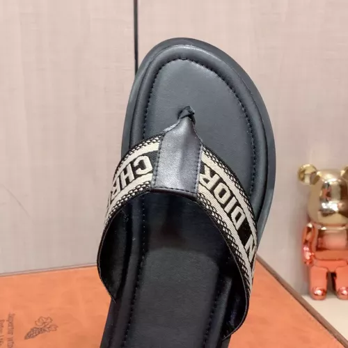 Replica Christian Dior Slippers For Men #1303953 $45.00 USD for Wholesale