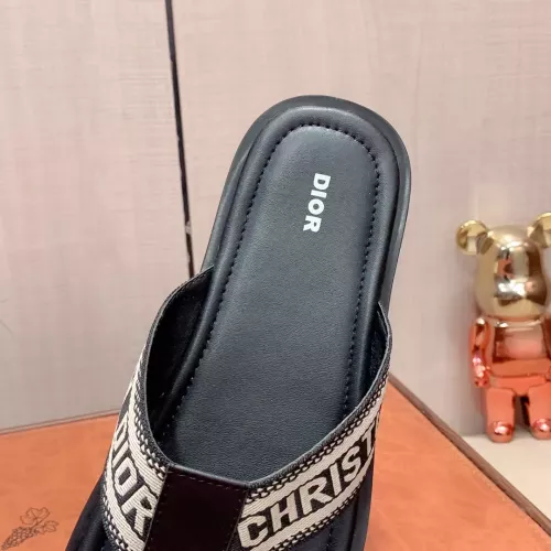 Replica Christian Dior Slippers For Men #1303953 $45.00 USD for Wholesale