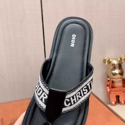 Replica Christian Dior Slippers For Men #1303954 $45.00 USD for Wholesale