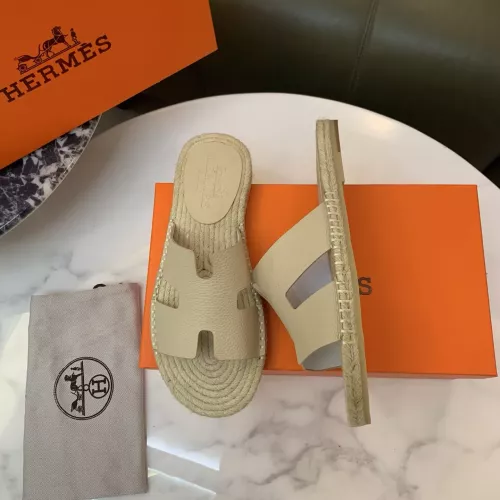 Replica Hermes Slippers For Men #1304000 $60.00 USD for Wholesale