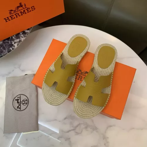 Hermes Slippers For Men #1304002 $60.00 USD, Wholesale Replica Hermes Slippers