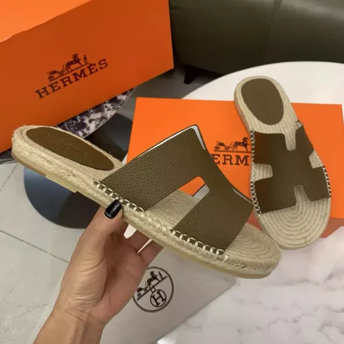 Replica Hermes Slippers For Men #1304004 $60.00 USD for Wholesale