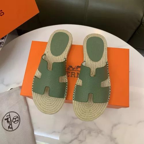 Hermes Slippers Shoes For Men #1304008 $60.00 USD, Wholesale Replica Hermes Slippers