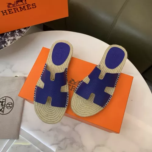 Replica Hermes Slippers For Men #1304011 $60.00 USD for Wholesale