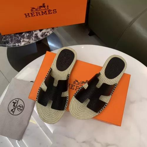 Replica Hermes Slippers For Men #1304013 $60.00 USD for Wholesale