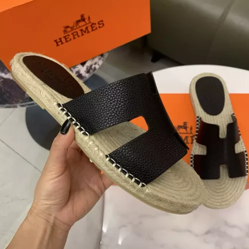 Replica Hermes Slippers For Men #1304013 $60.00 USD for Wholesale