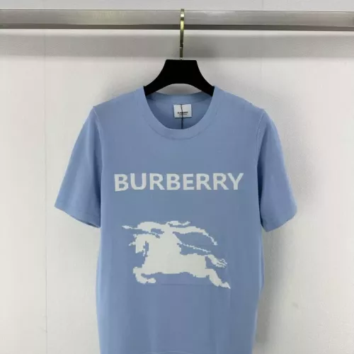 Burberry T-Shirts Short Sleeved For Women #1304047 $76.00 USD, Wholesale Replica Burberry T-Shirts