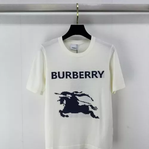 Burberry T-Shirts Short Sleeved For Women #1304049 $76.00 USD, Wholesale Replica Burberry T-Shirts