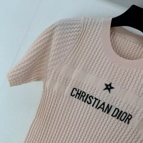 Replica Christian Dior T-Shirts Short Sleeved For Women #1304055 $80.00 USD for Wholesale