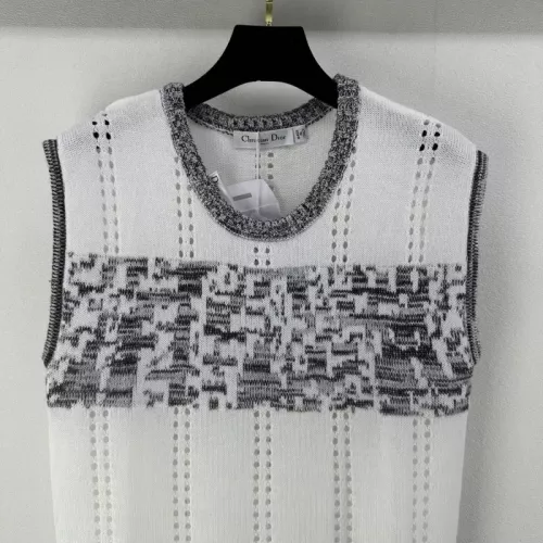 Replica Christian Dior T-Shirts Sleeveless For Women #1304068 $88.00 USD for Wholesale