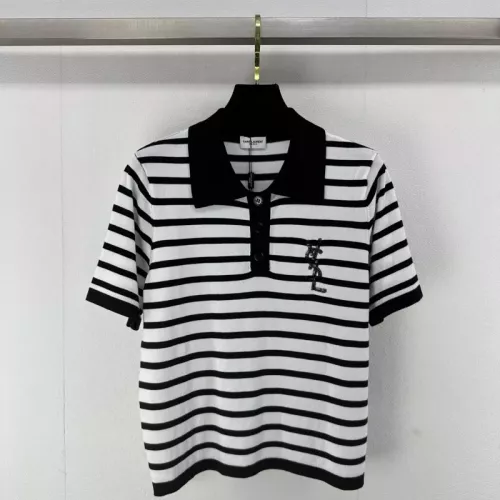 Yves Saint Laurent YSL T-shirts Short Sleeved For Women #1304088 $76.00 USD, Wholesale Replica Yves Saint Laurent YSL T-shirts