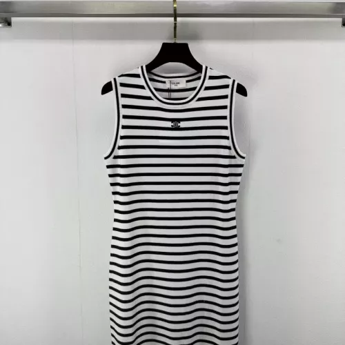 Celine Dresses Sleeveless For Women #1304112 $76.00 USD, Wholesale Replica Celine Dresses