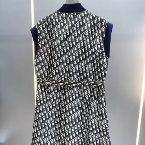 Replica Christian Dior Dresses Sleeveless For Women #1304113 $88.00 USD for Wholesale