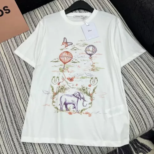 Christian Dior T-Shirts Short Sleeved For Women #1304131 $60.00 USD, Wholesale Replica Christian Dior T-Shirts