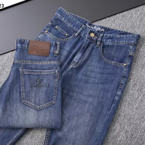 Louis Vuitton LV Jeans For Men #1304155 $52.00 USD, Wholesale Replica Louis Vuitton LV Jeans