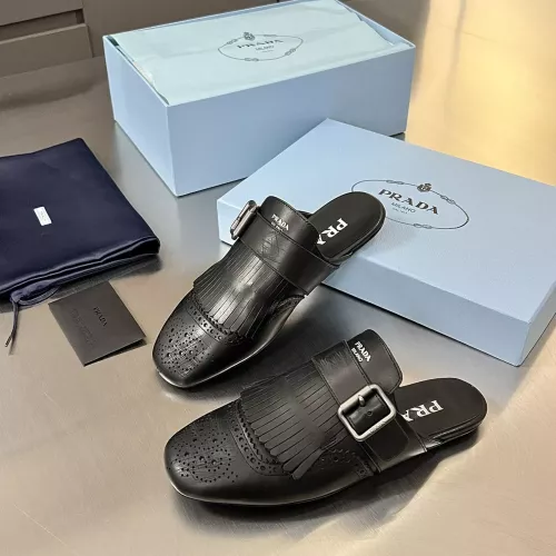 Prada Slippers For Men #1304700 $98.00 USD, Wholesale Replica Prada Slippers