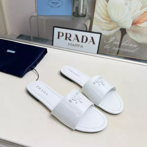 Replica Prada Slippers For Women #1304934 $80.00 USD for Wholesale